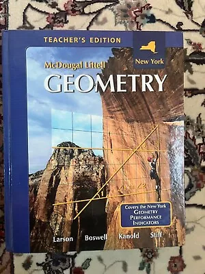 McDougal Littell: Geometry - Teacher's Edition By Larson (Like New) • $90