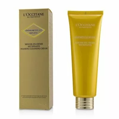 L'Occitane Immortelle Divine Foaming Cleansing Cream 125ml/4.2oz Sealed Box • $59.99