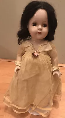 Antique Rare 1937 Princess Elizabeth Madam Alexander Snow White 16” Doll • $110