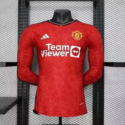 Manchester United 23/24 HEAT RDY Authentic Home Jersey Long Sleeve - Medium -New • $50