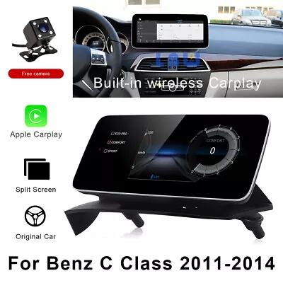 12.3  Android Car GPS Touch Screen Fit For Mercedes Benz C Class W204 2011-2014 • $562.21