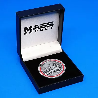 Mass Effect Trilogy Reaper War Challenge Coin 2 N7 Shepard Figure Statue • $97.99