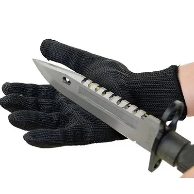 With Kevlar Gloves Cut-Resistant Army-Grade Safety Pair Work Heat Anti Abrasion • $12.96