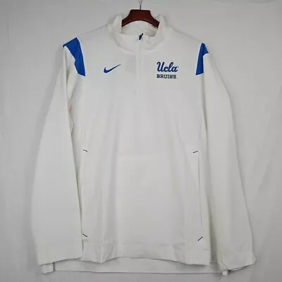 Nike UCLA Bruins On Field 1/4 Zip Pullover Jacket DN6212-100 Men's Size XL New • $54.95