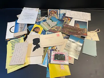 Vtg Ephemera Lot 1960's Postcards Letters Pictures Baptist Church Okla • $12