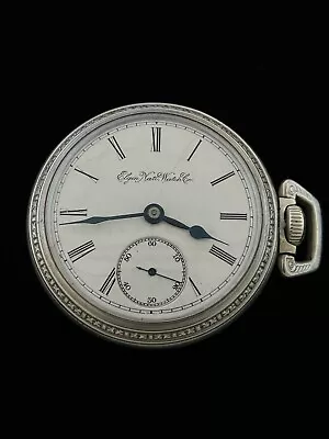 Vintage Elgin Pocket Watch Serial# 5000000!!! 18s Grade 70 B.W. Raymond • $999