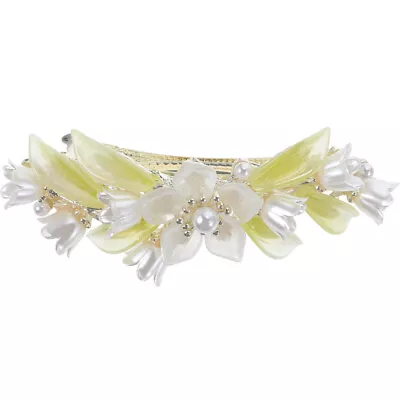 Metal Lily Of The Valley Hair Clip Spring Barrette Gift For Women • £7.85
