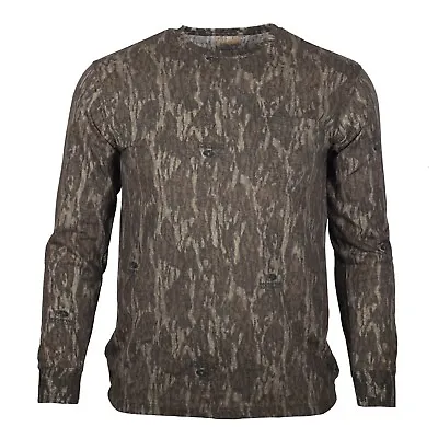 Gamehide Men's Woodsman Long Sleeve Cotton Camo Hunting Tee Shirt • $19.99