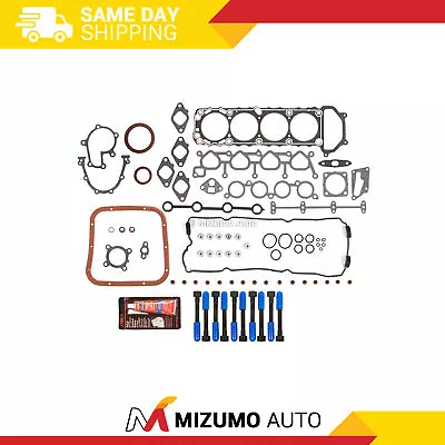 Full Gasket Set Head Bolts Fit 93-01 Nissan Altima DOHC 2.4L KA24DE • $79.95