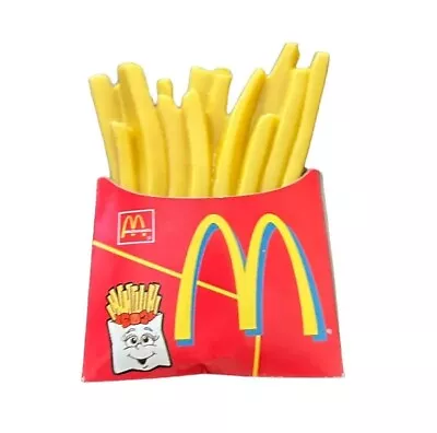 McDonald’s Play Food French Fries With Cardboard Container 2001 Y2K Toy Food • $19.99