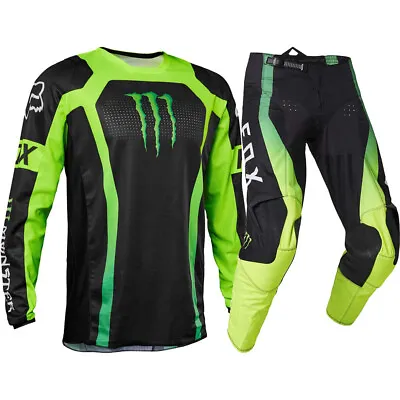 Fox MX 2023 180 Monster Black Offroad Motocross Dirt Bike Riding Gear Set • $299.90