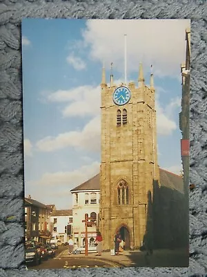 Vintage C1980s Okehampton St James Church Real Photo Postcard • £1.50