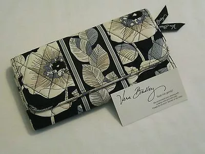 Vera Bradley CAMELLIA Gallery WALLET CLUTCH Trifold For TOTE Purse BACKPACK  EUC • $59.95