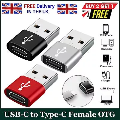 USB-C Type C Fast Charger Adapter Plug For IPhone 13 14 Pro USB 3.0 For Samsung • £1.99