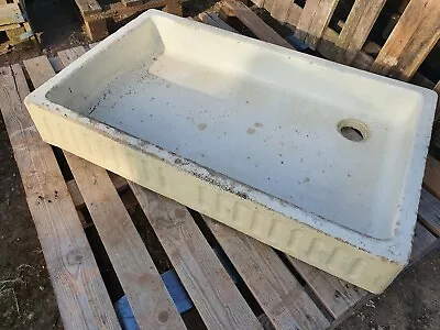 Vintage Antique Butlers Belfast Farmhouse Sink Very Old And Very Worn WC • £150