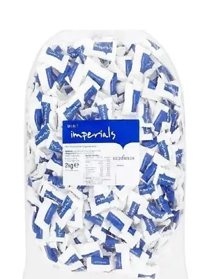  Mint Imperials 2kg Bag - Individually Wrapped Mints - Tracked Postage • £18.99