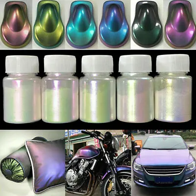 Chameleon Pigment Powder Pearl Powder Automotive Crafts Paint Pigment Shimmer  • $7.89