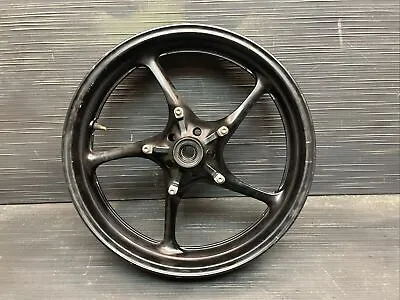 2009 Yamaha YZF R6 Front Rim Front Wheel STRAIGHT OEM #102723 • $200