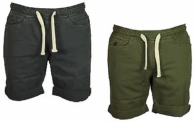 £14.99 • Buy Mens Brand New Trun-Up Shorts Casual Bell Field Elasticated Waist Sizes 30 To 36