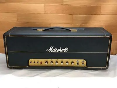 MARSHALL 1959 MKII SUPER LEAD 100W Head Amplifier Black 1987 Vintage Maintained • $4780