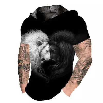 T Shirt Men Hoodie Pullover Hooded Fashion Short Sleeve Ultra Soft LightWeight • $19.98