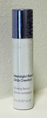 Meaningful Beauty GLOWING SERUM Cindy Crawford 0.27 Oz/ 8 Ml  NEW SEALED • $19.49