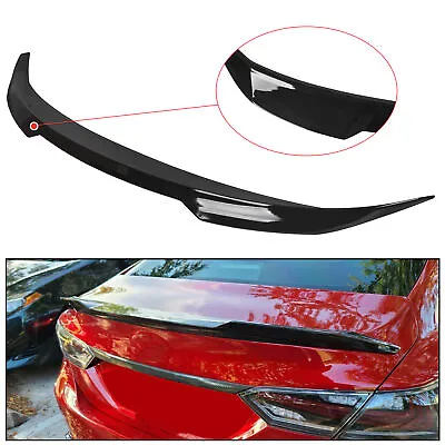 For Toyota Camry 18+ V2 Gloss Blk Duckbill Highkick Trunk Lid Spoiler Wing • $49.95