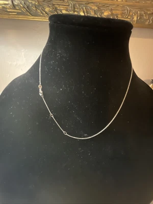 $138 • Buy 14k White Gold Box Chain.