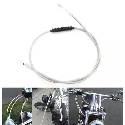 71 Inch Steel Braided Clutch Cable Fits For Harley XL Softail Heritage Road King • $36.61