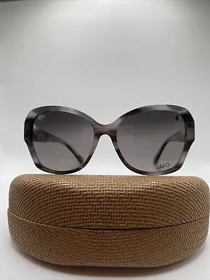 New! Maui Jim Swaying Palms Mj 530-91 White Gold With Grey Polarized Sunglasses • $219