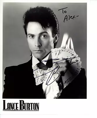 Autographed 8x10 Photo Las Vegas Magician Lance Burton • $15.99