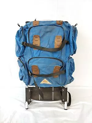 Kelty Vintage Blue Framed Hiking Pack • $9.99