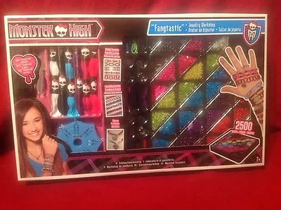 Monster High Fangtastic Jewelry Workshop Bracelet Necklace Bead  Kit Brand New! • $24.99