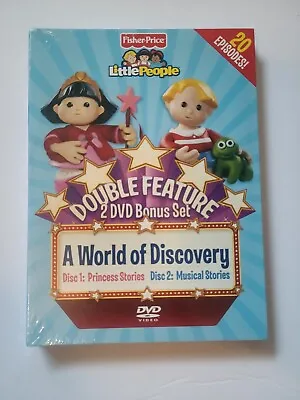 $9.99 • Buy Fisher Price Little People A World Of Discovery Double Feature 2 DVD Bonus Set