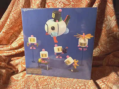SEALED Jun Chikuma Bomberman Hero Soundtrack New BLUE Vinyl LP Colored Ost Mario • $45