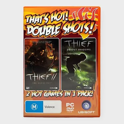 Thief 2 In 1: Thief II+ Thief III (That's Hot Double Shot!) For Windows PC • $26.99