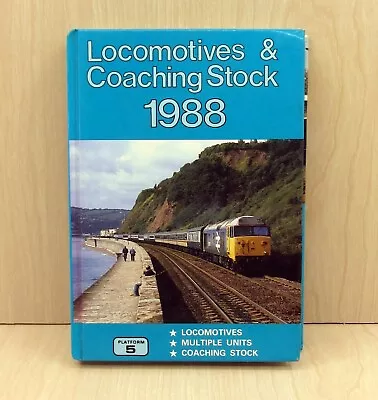 £14.95 • Buy British Railways Locomotives And Coaching Stock 1988:  Complete Guide Platform 5