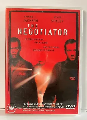 $12.99 • Buy The Negotiator DVD Samuel L Jackson Kevin Spacey R4 Action Thriller Film Tracked