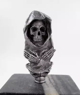 The Grim Reaper La Muerte Lord Death  Hotrod Car Hood Ornament • $45