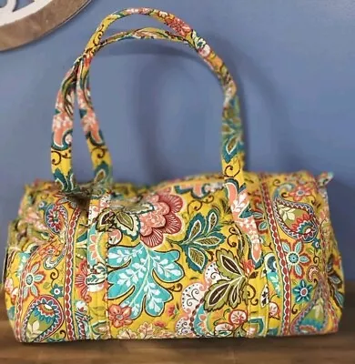 NWT Vera Bradley Small Duffel Tote Bag ‘Provençal’  17 X 8.5 X 9~Retired  • $38