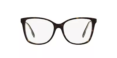 BURBERRY BE2336 3002 Carol Dark Havana Demo Lens Square 52 Mm Women's Eyeglasses • $93.99