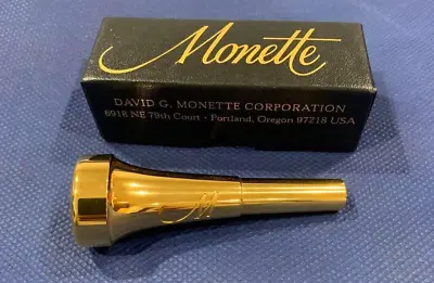 Monette Trumpet Mouthpiece RES B4S S2 • $799.99