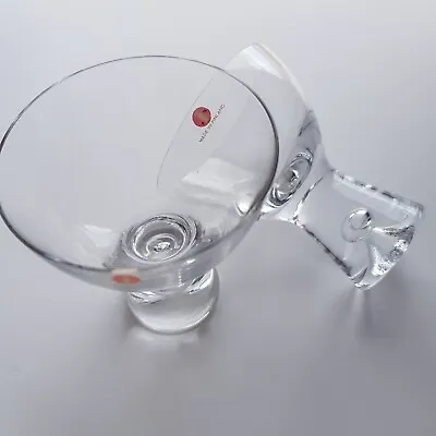 Iittala Tapio Liqueur Glasses Bubble Stem VTG Nordic Design Finland Wirkkala • £32.50