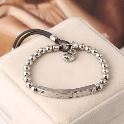 Michael Kors Logo Long Board Beads Beaded Adjustable Bracelet • $32.10