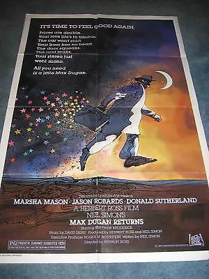 Max Dugan Returns(1983)jason Robards Jr. 1sheet  • $8