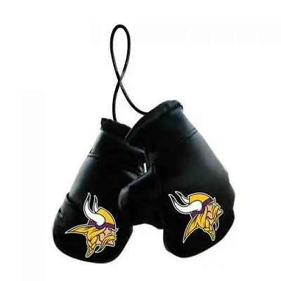 **BRAND NEW** Minnesota Vikings NFL 4  Mini Boxing Gloves! Very Nice HQ Peterson • $3.95