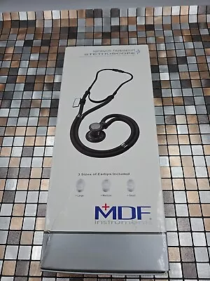 MDF Sprague Rappaport Dual Head Stethoscope MDF 767 Black • $24.99