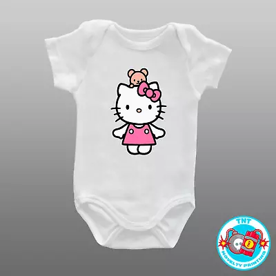 Baby Hello Kitty Inspired Romper Outfit Bnwot Cute Sanrio • $11.50