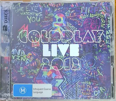 Coldplay Live 2012 2 Disc Set CD • $6.40