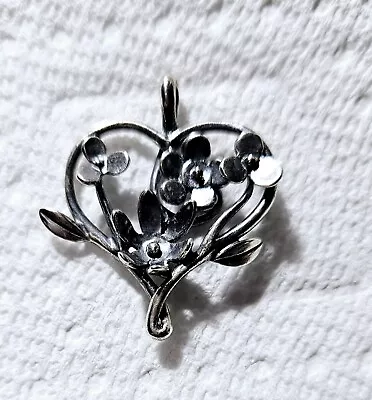 Authentic Trollbeads  Beautiful Heart  Pendant For Fantasy Necklace Silver  • $50